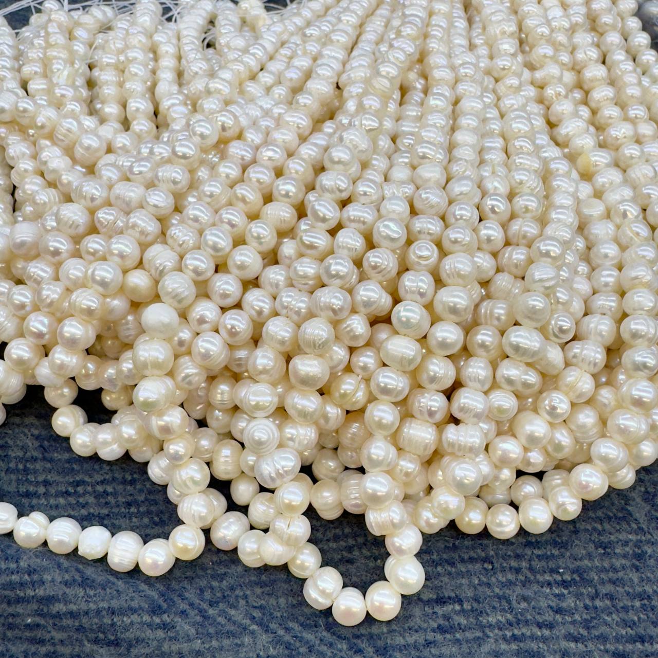 Жемчуг А культивированный размер 7-8мм